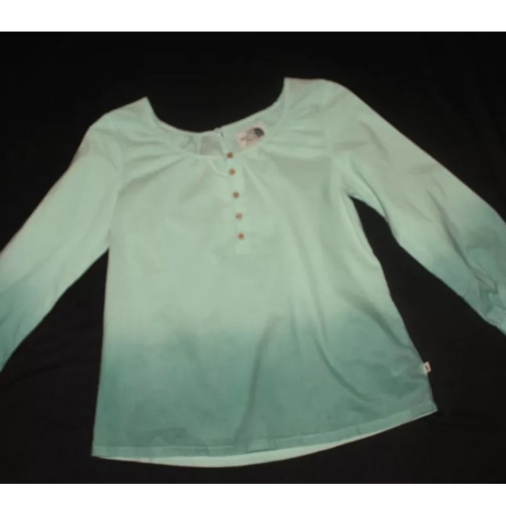 North face mint ombré tunic Sz XS